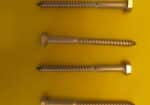 Package C - Four (4) new stainless steel THE bolts