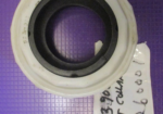 DTCA-0056 B -- used plastic glass coupling with a gasket (in good condition)