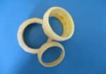 DTCA-0056 F     used plastic coupling for 2 inch glass pipe. No gasket