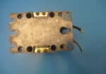 used GE plastic contactor with a metal mounting base