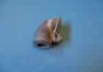 new rubber elbow with a steel flapper  1/2" inside diameter