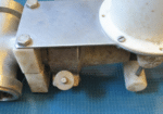 DTCA-0073 F -- used Surge drain assembly, for 1 1/2 inch hose or pipe