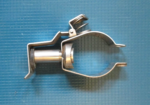 Used DeLaval spring-loaded SS milk valve