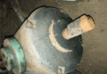 Used Surge motor for Vacuum Pump --  8 HP 1150 RPM 254 Frame
