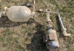 Used DeLaval Glass Receiver Jar Package with Leeson Motor and Universal Liquid Level Control
