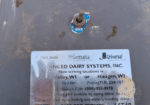 Liquid Level Control box - close-up view of tag
