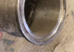 Used 2" x 2" x 1 1/2" Stainless Steel Tri-clamp Tee
