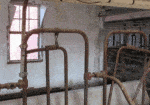 Chore Boy PARLOR with stanchions and headlocks