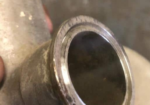 Used 2" x 2" x 1 1/2" Stainless Steel Tri-clamp Tee