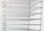 Used SS Ripening Racks for Cheese-Making -- close up