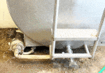 1000 gallon Surge tank (it has been pumped down)
