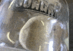 Used Surge 3-on-top and 1 outlet Glass Receiver Jar