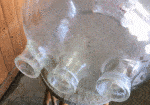 Used Surge Glass Receiver Jar