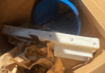 New Polydome Feed Bin with Cone and Slide