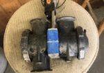 Used DeLaval diverter valve with vacuum valve