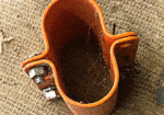 Used Double-Half Pipe Clamp
